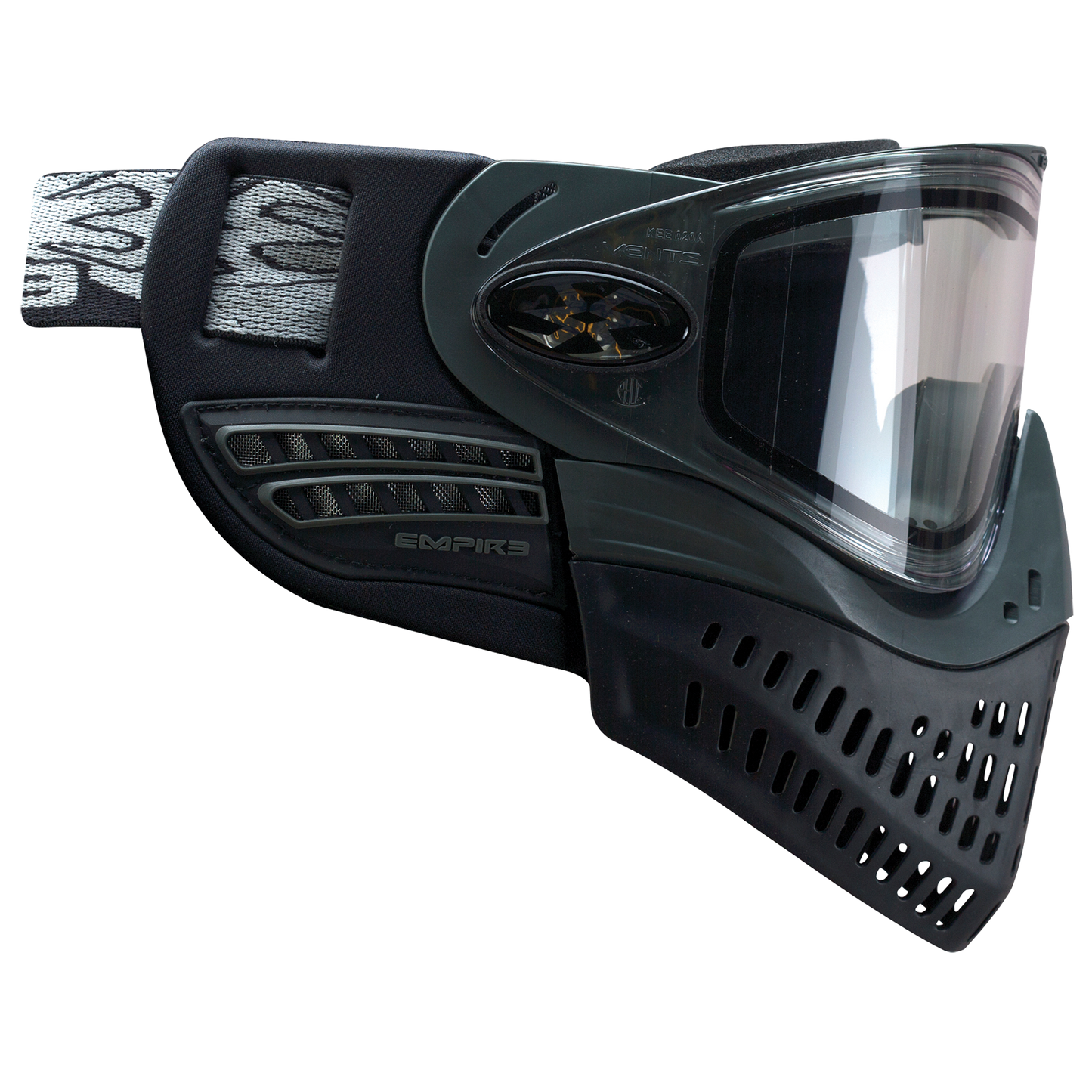 Empire E-Flex Paintball Mask - Black with lens [Thermal Clear]