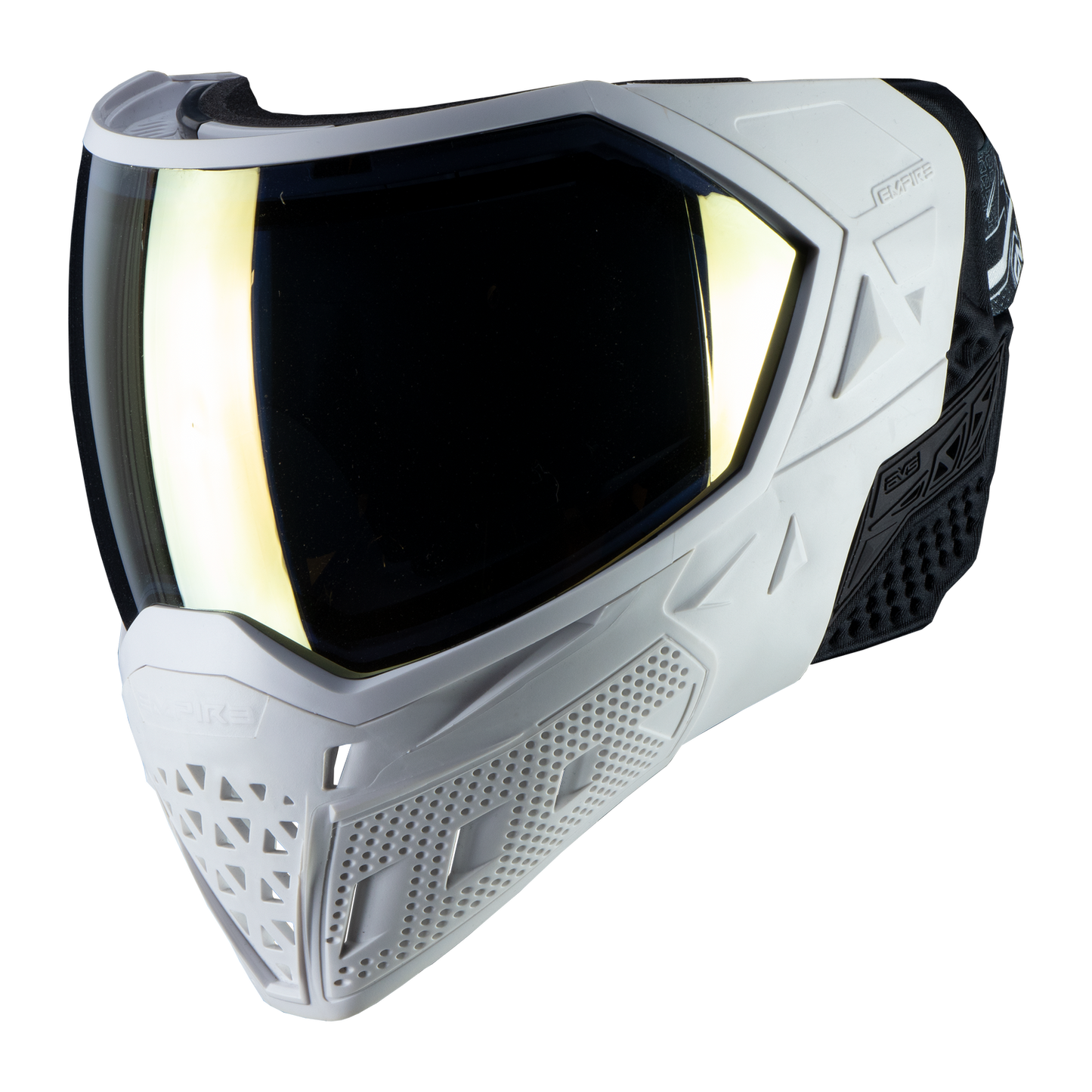 Empire EVS Goggle - White/White - with 2 lenses [Thermal Gold & Thermal Clear]