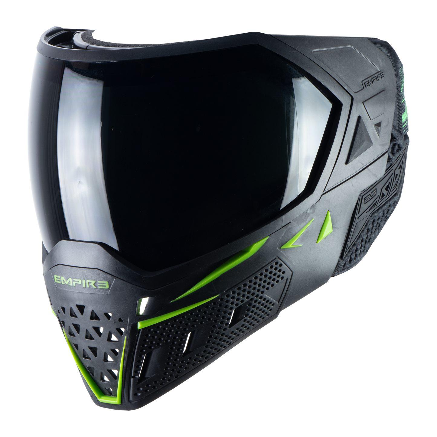 Empire EVS Goggle - Black/Lime Green - with 2 lenses [Thermal Ninja & Thermal Clear]