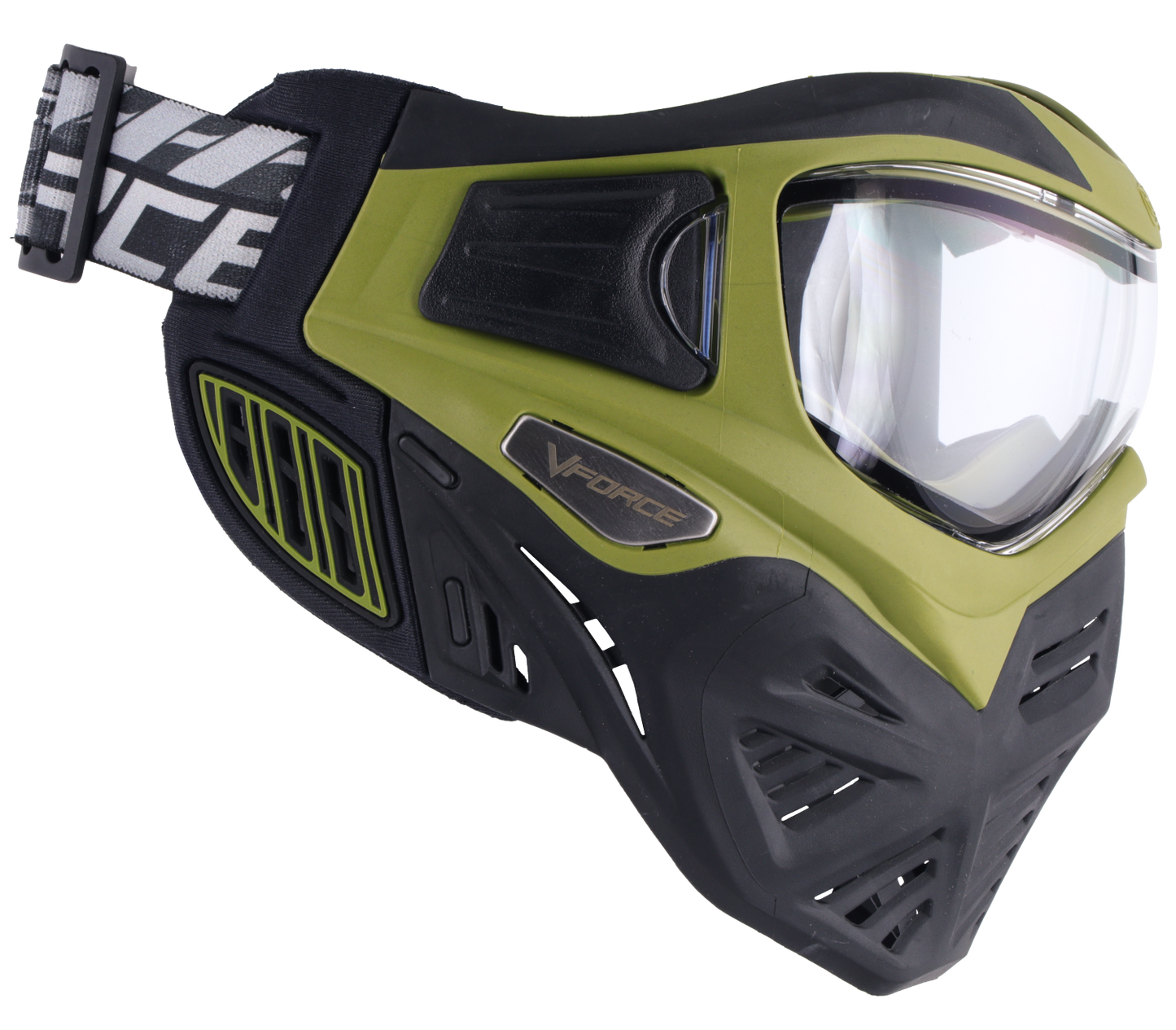 VForce Grill 2.0 Crocodile - Olive/Black - with visor and lens [Thermal Clear]