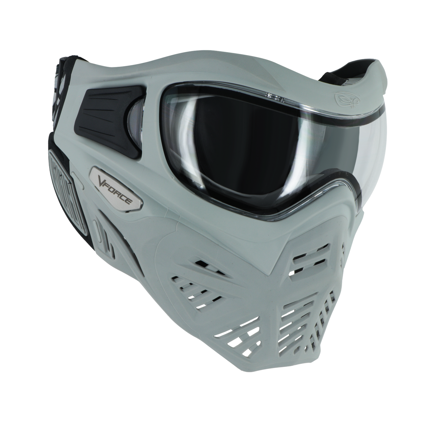 VForce Grill 2.0 Shark - Gray/Gray - with visor and lens [Thermal Clear]
